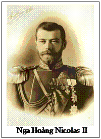 Text Box:  
     Nga Hoàng Nicolas II