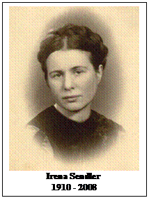 Text Box:  
Irena Sendler
1910 - 2008

